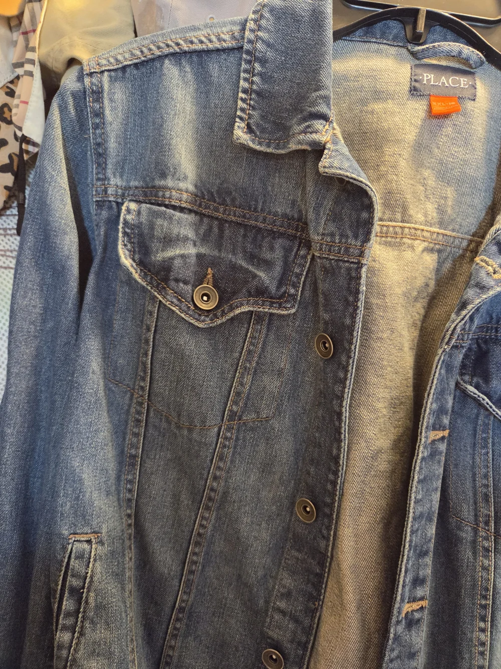The Children's Place Blue Denim Jacket for Girls